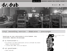 Tablet Screenshot of drdub.com